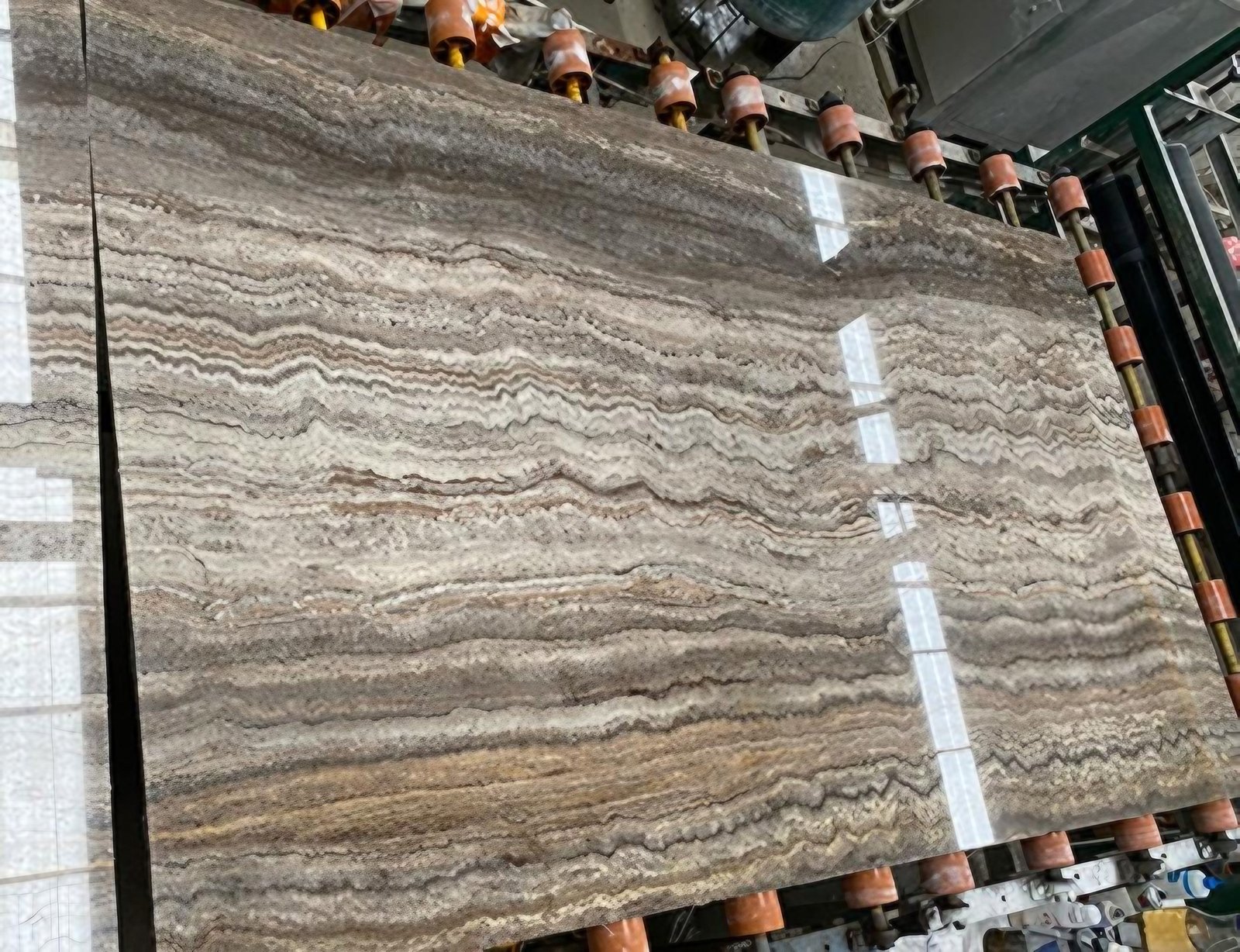 Travertin silver, travertin gris argenté, photo 2 sur 2